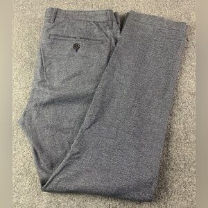 Ted Baker London Mens Cotton Blend Dress Pants Size 36x32 Gray